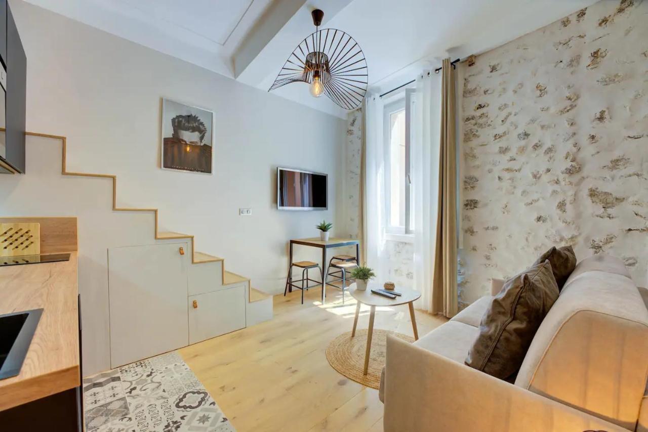 Duplex Studio Apt Mezzanine Near Shops & Cafes Antibes Eksteriør billede