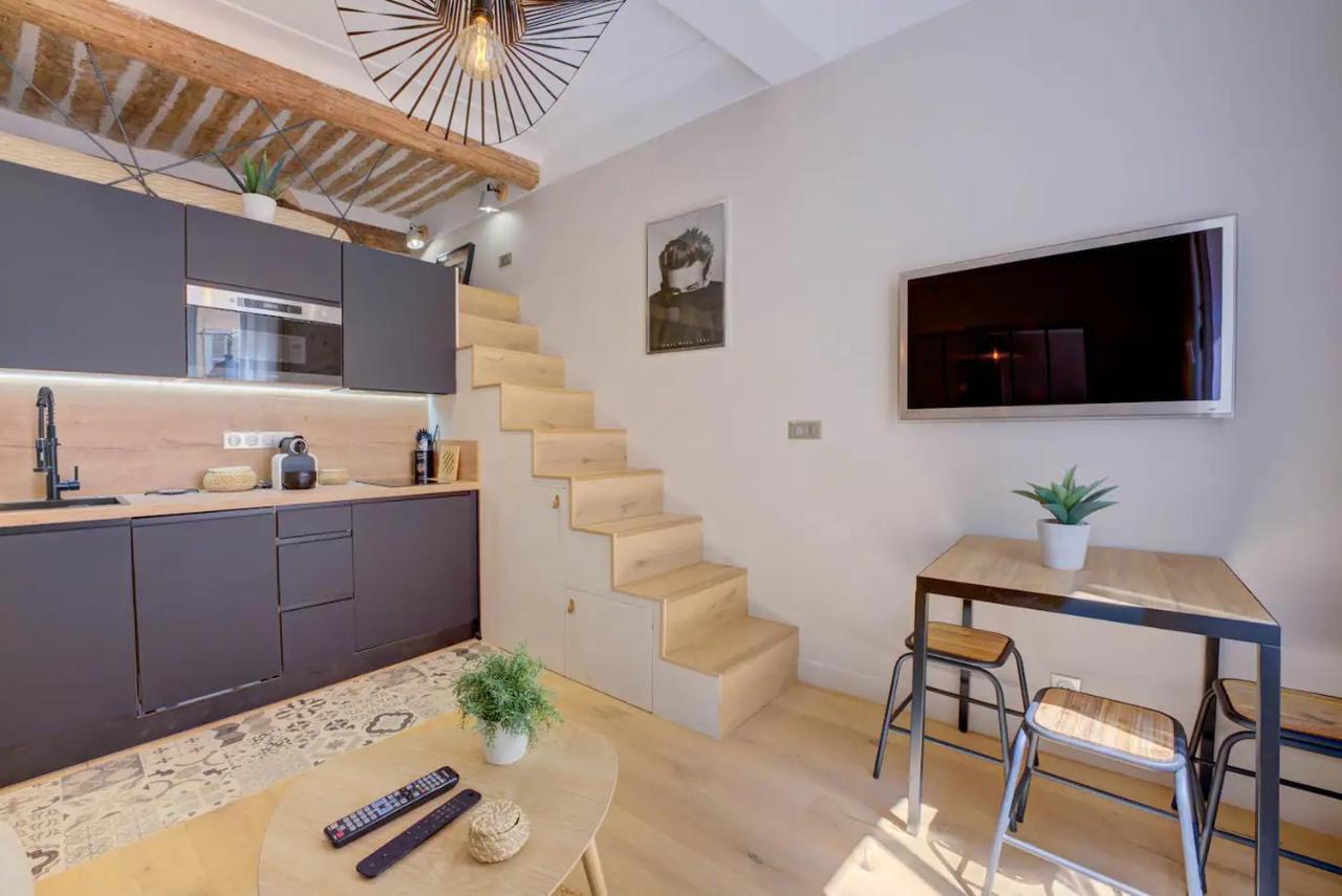 Duplex Studio Apt Mezzanine Near Shops & Cafes Antibes Eksteriør billede